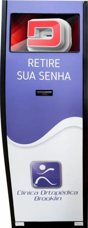 Imagem ilustrativa de Totem gerenciador de senhas touch screen